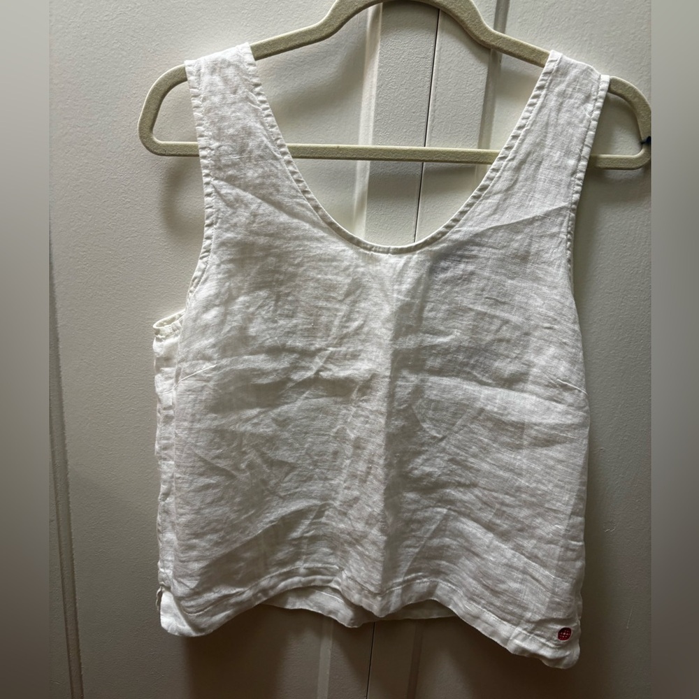 Amundsen Safari Linen Top M Womens NWT - Picture 3 of 5